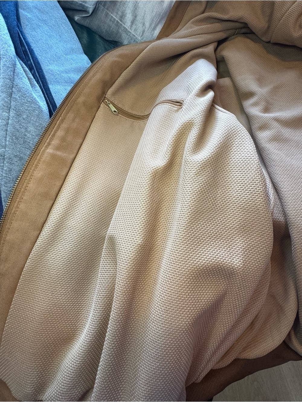 Carhartt Loose Fit Firm Duck Active Jacket in Carhartt Brown - Picture 6 of 8